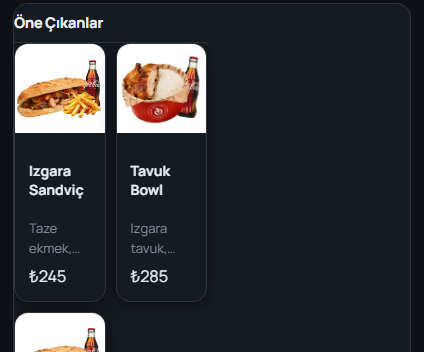 Koyu tema ekran görüntüsü